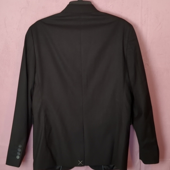 1670 Black Formal Suit Jacket Size 40S - Picture 5 of 12